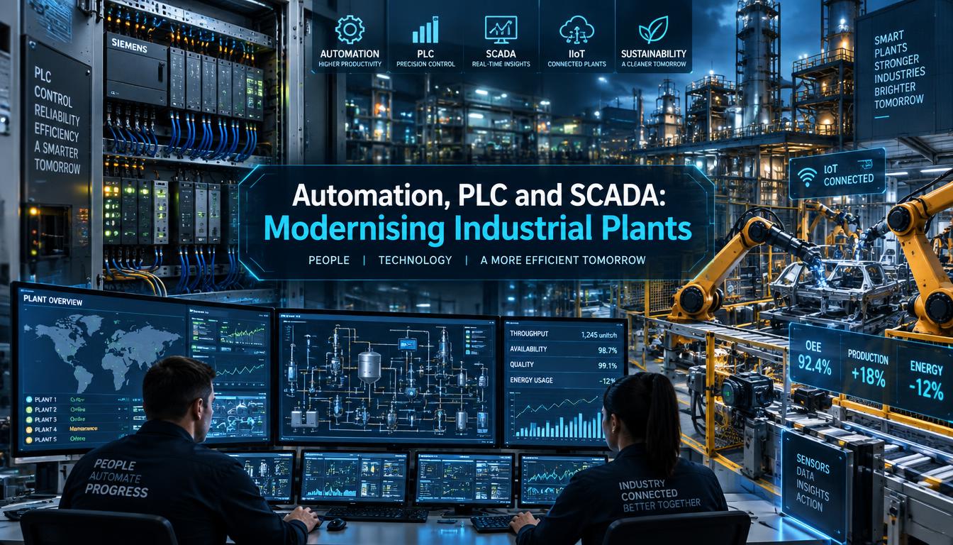 Automation, PLC and SCADA