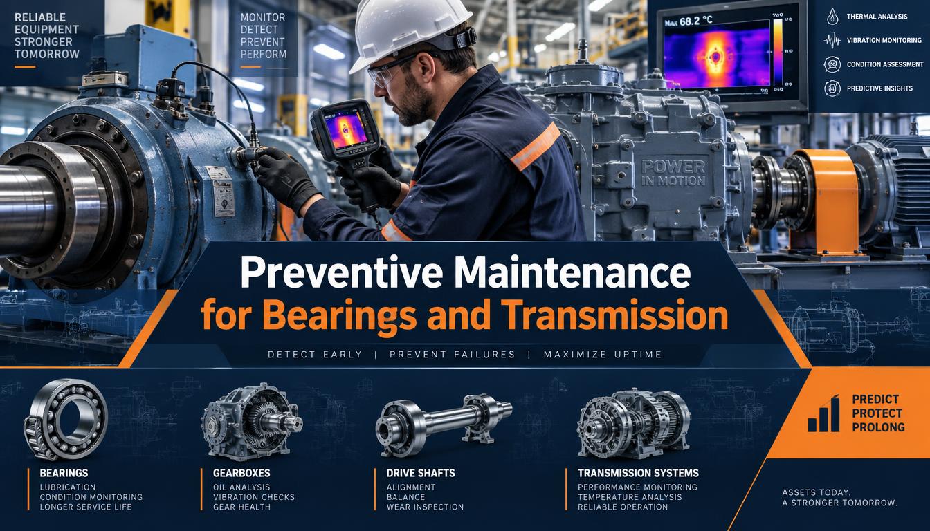 Preventive Maintenance for Bearings and Transmission