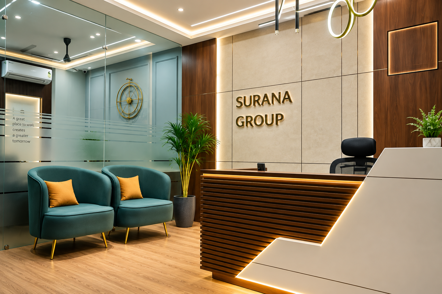 Reception & Welcome Lobby